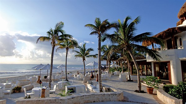 Beach restaurant