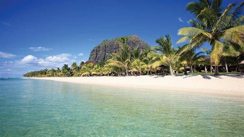 Beach And Mountain