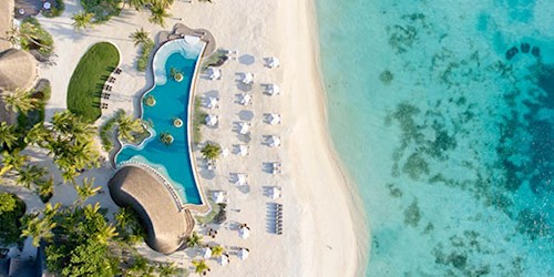 Kanuhura Maldives Aerial